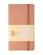 Планинг недат. 64л "Joy Book" крем-брюле, карманный, иск.кожа 7Б, скругл.углы, тонир.блок, резинка, офсет, ляссе - фото 1