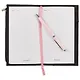 Записная книжка А6+ 96л "Наппа" розовый металлик/"СОФТ-ТАЧ" черный, тв.переплет, офсет, внутр.карман, ляссе, Escalada - фото 3