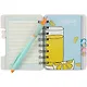 Записная книжка 95*120 57л лин. "Lemon" карт.обл., вырубка, спираль, инд.уп., ассорти - фото 2