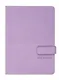 Ежедневник недат. А6+ 120л "Виннер" сиреневый, кожзам, тв.переплет, блинтовое тиснение, магнит.клапан, офсет, ляссе - фото 1