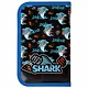 Пенал 1 отделение "Angry shark" 19*11 см - фото 2