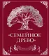 Родословная книга "Семейное древо" (красная) - фото 1