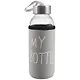 Бутылка в чехле велюр My Bottle (пастель) (стекло) (300мл) - фото 3