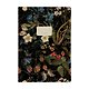 Записная книжка А6 32л лин. "FLORA.ЛЕСНЫЕ ЯГОДЫ" мат.лам.soft-touch, фольга, скрепка, Bruno Visconti - фото 1