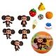 Капсула-сюрприз Чебурашка, 6 аксессуаров, 6 видов в ассортименте, Funky Toys, (8х8х8), (CHE2404) - фото 2