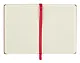 Записная книжка А6 100л кл. красный, интегр., тонир.блок, резинка, ляссе, Schiller - фото 4