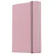 Записная книжка А7 80л лин. "Joy Book. Розовая вуаль" иск.кожа, тонир.блок, скругл.углы, ляссе, резинка, карман на задн.форзаце - фото 1