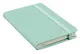 Записная книжка А6- 96л кл. "JOY BOOK. Ментоловый" 7БЦ, иск.кожа, тонир.форзац, тонир.блок, скругл.углы, сшит.блок, ляссе, резинка, карман на задн.форзаце - фото 2