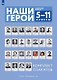 Наши герои. Советский период. Учебно-наглядное пособие для 5-11 классов. Комплект плакатов (25 шт.) и методическое пособие - фото 1
