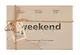 Коробка подарочная "Weekend" 18*14*7см, картон - фото 4