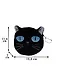 Косметичка-кошелек Кот черный (10см) (текстиль) - фото 2