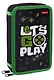 Пенал 2 отделения "Let's go play" 19*11 см - фото 1