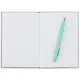 Записная книжка А6+ 64л кл. "Diamond" интегр.переплет, ламинация soft-touch - фото 3