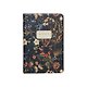 Ежедневник недат. А7 208л "ФЛОРА.ЛЕСНЫЕ ЯГОДЫ" золотой срез, BrunoVisconti - фото 1