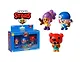 Коллекционная фигурка Brawl Stars, Фрэнк, Тара и Мистер Пи, (5см), (BRW2021D) - фото 1