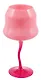 Бокал для коктейлей цветной (розовый, фуксия) (500 мл) - фото 3