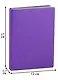 Ежедневник недатированный А6 160 листов "Наппа" фиолетовый - фото 2