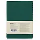 Ежедневник недат. А5 152л "Today. Зеленый" , интегр.переплет, иск.кожа, евроспираль, карман, петля д/ручки, тонир.блок, ляссе, инд.уп - фото 2