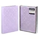 Ежедневник недат. А5 164л "Лайка" сиреневый, иск.кожа, тв.переплет, обл.поролон, офсет, ляссе,  подар.карт.коробка с ПВХ-крышкой + промостикер - фото 1