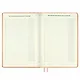 Ежедневник недат. А5 160л "Вся жизнь искусство" Пике пепельно-коралловый, кожзам, тв.переплет, тиснение фольгой, офсет, ляссе - фото 7