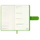 Ежедневник недат. А6+ 120л 110x190 "Тиволи" зеленый, кожзам, тв.переплет, тисн.фольгой, магнит.клапан, офсет, загругл.углы, справ.мат-лшы, ляссе, инд.уп - фото 8