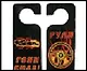 Табличка на дверь цветная Рули отсюда 20*8,5*0,2см, пластик 488687 - фото 1
