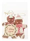 Набор новогодних подвесных украшений Пряничные человечки (2шт) (пластик) (ПВХ бокс) (9х8) (12-ali2428-1) - фото 3