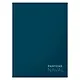 Книга для записей А5+ 96л кл. "Naval" интеграл.перепл., матов.ламин., выб.лак. - фото 1