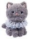 Мягкая игрушка Котик с воротником (серый) (23см) (12-81223-202604_10) - фото 1