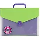 Портфель пластиковый "Two colors", А4, 12 отделений - фото 3