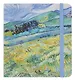 Записная книжка 12*13 112л кл. "Пейзажи" 7БЦ, резинка, ассорти - фото 2