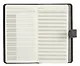 Ежедневник недат. А6+ 120л "Тиволи глосс" черный, кожзам, тв.переплет, тиснение фольгой, магнит.клапан, офсет, ляссе - фото 4