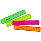 Линейки 04шт "Neon Solid" 15см (роз., оранж., желт., зелен.) zip-пак., ERICH KRAUSE - фото 2