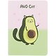 Записная книжка «Avo cat» А6, 32 листа в клетку, сшивка - фото 1