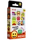 Эмоджи Настольная игра Мемо черная Монстры - фото 1