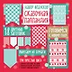 Набор флажков из бумаги "Сказочная Лапландия" - фото 1