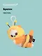 Брелок Kawaii Котик-Пчелка Кигуруми (текстиль) (14см) (12-1310-202405-T4) - фото 1