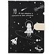 Блокнот с магнитной застежкой Кот-музыкант в космосе - фото 1