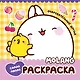 Molang. Самая милая раскраска. Очаровательные друзья - фото 1