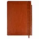 Ежедневник недат. А5 160л "Сариф" коричневый, иск.кожа, тв.переплет, офсет, ляссе - фото 10