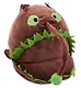 Мягкая игрушка Рыба-удильщик коричневая (25 см) - фото 2