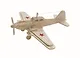 Набор для творчества ЧУДО-ДЕРЕВО Сборная деревянная модель Штурмовик P176 - фото 2