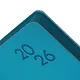 Ежедневник дат. 2026г. А5 176л "SOFT TOUCH" бирюзовый, интегр.переплет, иск.кожа, тонир.блок, скругл.углы, цв.торец, ляссе, инд.уп - фото 5