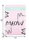 Обложка для паспорта котики Meow (ПВХ бокс) (ОП2020-238) - фото 2