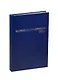 Ежедневник недат. А5 128л синий бумвинил, офсет, Альт - фото 1