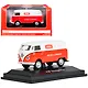 Машинка литая коллекционная Motor City Classics - Die-сast модель по лицензии Coca-Cola 1962 Volkswagen Cargo Van, масштаб 1:72 - фото 1