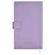 Ежедневник недатированный А6+ 160 листов "Краст" сиреневый, кожзам, твердый переплет, офсет, ляссе, застежка - фото 7