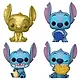 Набор подарочный Funko Pocket POP! Disney Lilo & Stitch Stitch Hanukkah Dreidel Box (4 фигурки) (Fun79952) - фото 1