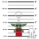 LGL-KE208AH Брелок-фонарик для ключей LEGO Star Wars - Малыш Грогу в праздничном свитере (Grogu Holiday Sweater), возраст 6+ - фото 6