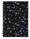 Книга для записей А5 144стр тчк. "Bullet Journal (полночные цветы)" - фото 2